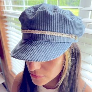 Brixton xs hat,Blue with white band . New clean